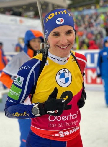 Julia Simon remporte la Coupe du Monde de Biathlon