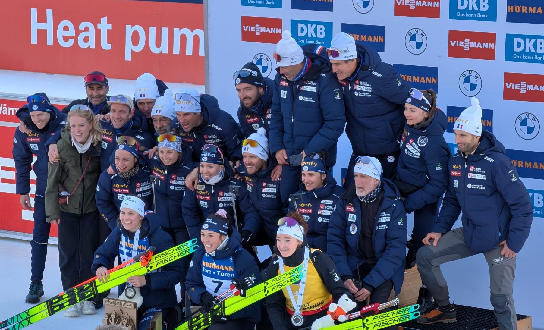 De nouveaux podiums bleus pour finir l’année en beauté !