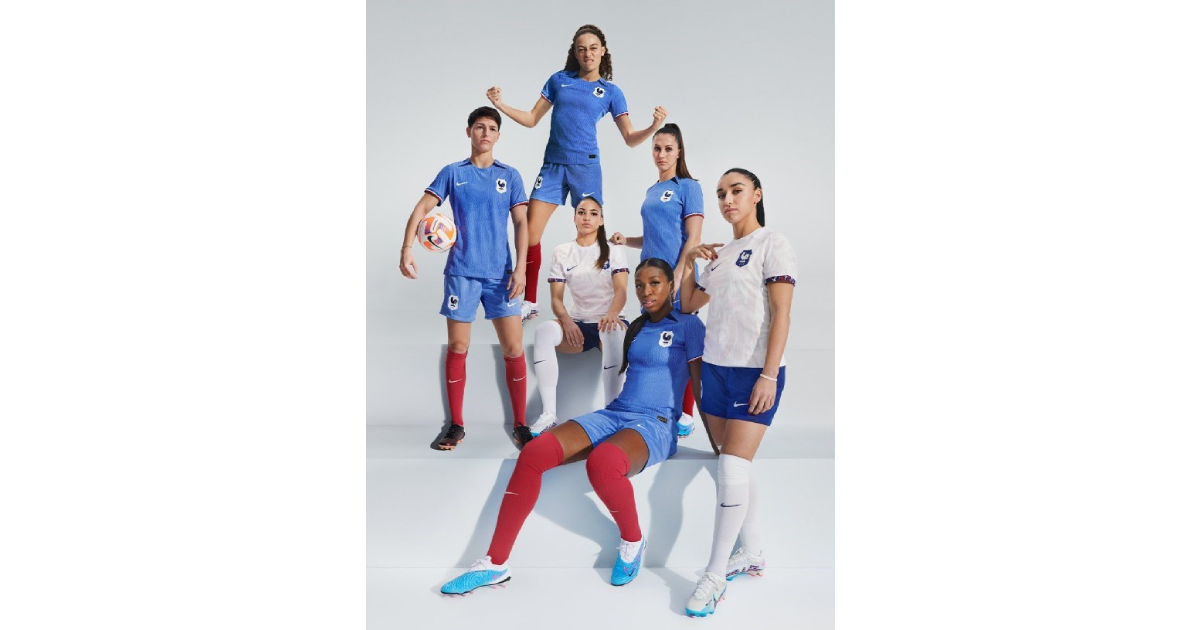 Le magnifique nouveau maillot de l'équipe de France pour la Coupe du Monde  2023
