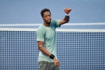 Héroïque, Monfils s'impose face à Tsitsipas