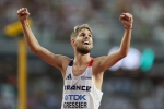 Jimmy Gressier en finale du 5000m