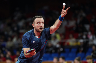 Simon Gauzy débute par une victoire, Pavade et Yuan par un match nul