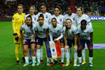 L'équipe de France face à l'Allemagne en demi-finale