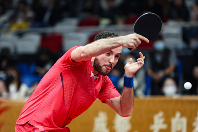 Simon Gauzy volontaire mais battu par Truls Moregard