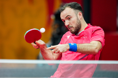 Simon Gauzy et Prithika Pavade éliminés du double mixte