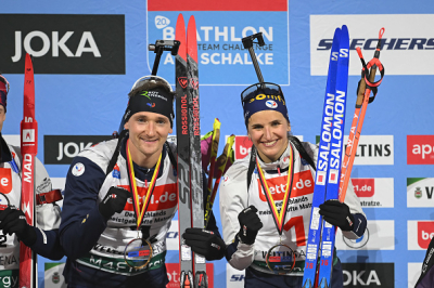 Julia Simon et Fabien Claude pour un triplé historique