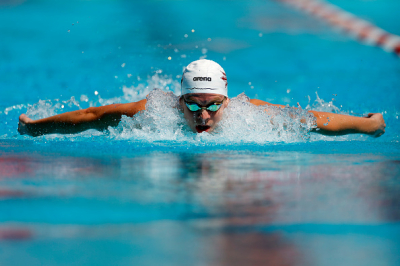 Léon Marchand bat son record personnel sur 400 m