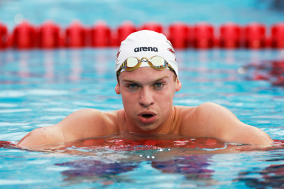 Léon Marchand de retour aux affaires