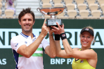 Edouard Roger-Vasselin remporte le double mixte avec Laura Siegemund