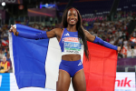 Cyréna Samba-Mayela est championne d'Europe du 100m haies