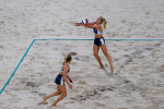 Le championnat d'Europe de Beach-volley a débuté