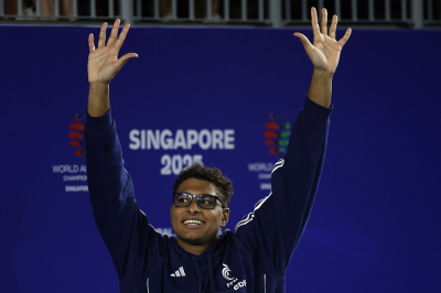 Médaille de bronze pour Yohann Ndoye-Brouard sur 200m dos