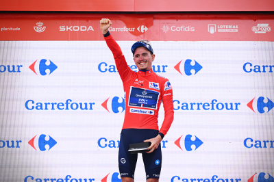 David Gaudu s'empare du maillot rouge de leader