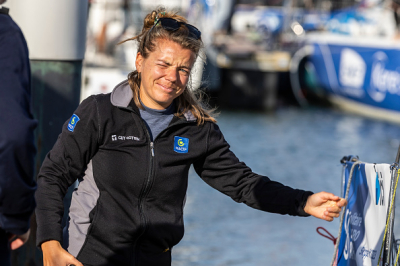 Charlotte Yven, première femme sacrée championne de France de course au large