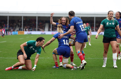 Victoire des bleues dans la douleur face à l'Irlande