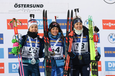 Camille Bened signe un premier podium sur l’individuel femmes