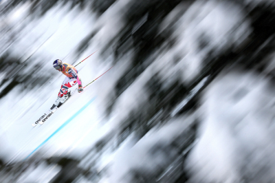 Léo Anguenot sur le podium du géant d’Adelboden