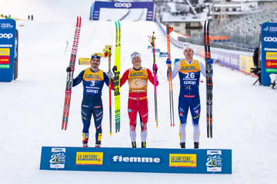 Jules Chappaz battu par Johannes Klaebo