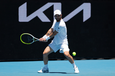 Corentin Moutet s'impose dans la souffrance, Kyrian Jacquet tombe au bout de l'effort