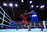 Préparation en vue des jeux européens pour la délégation française de boxe
