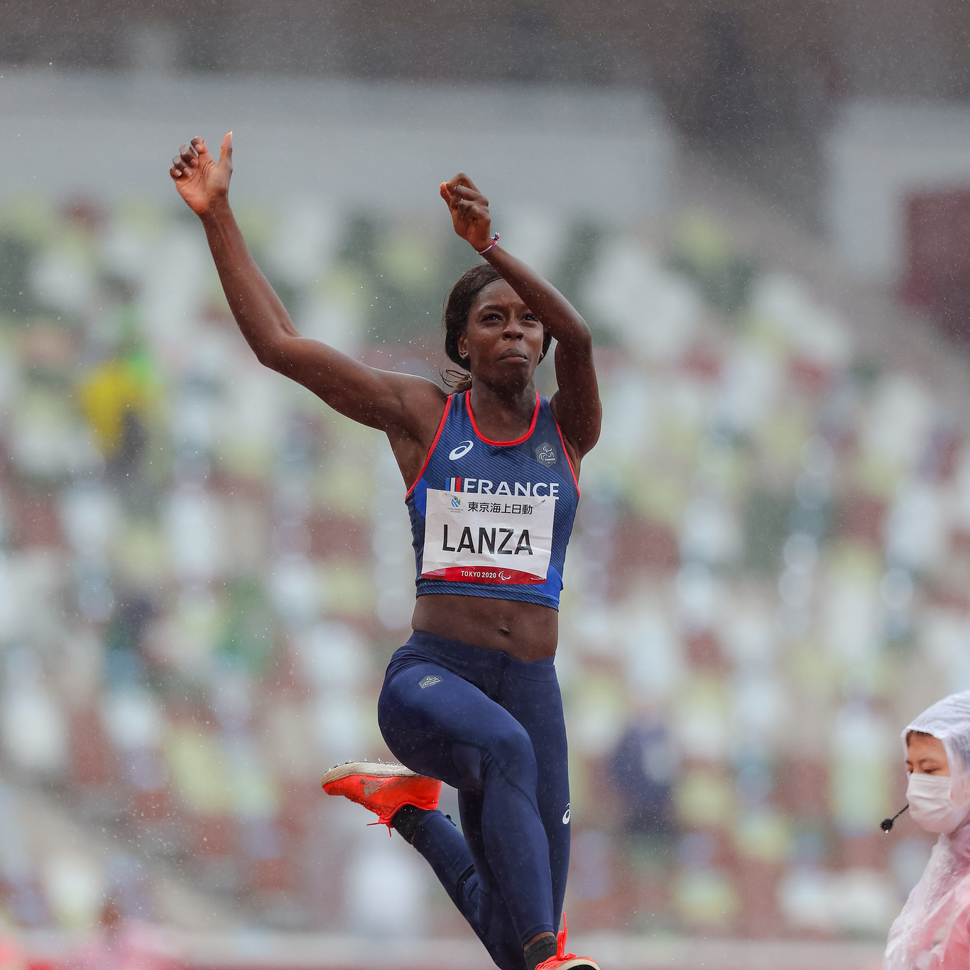 Angélina Lanza, athlète handisport française de l'équipe de France