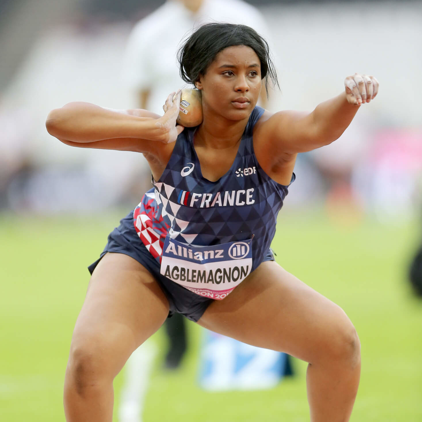 Gloria Agblemagnon, athlète handisport française de l'équipe de France