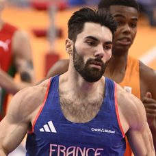 Jimy Soudril, athlète français de l'équipe de France