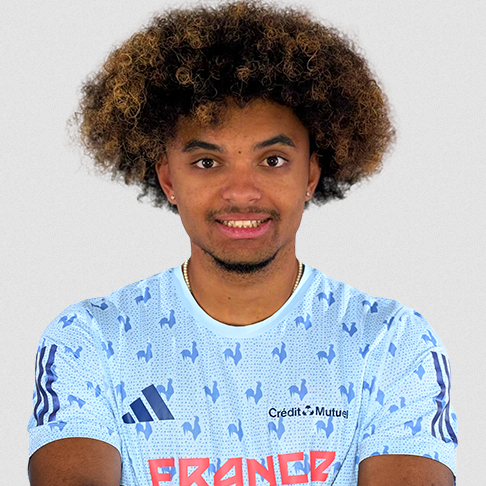 Lenny Chanteur, athlète français de l'équipe de France