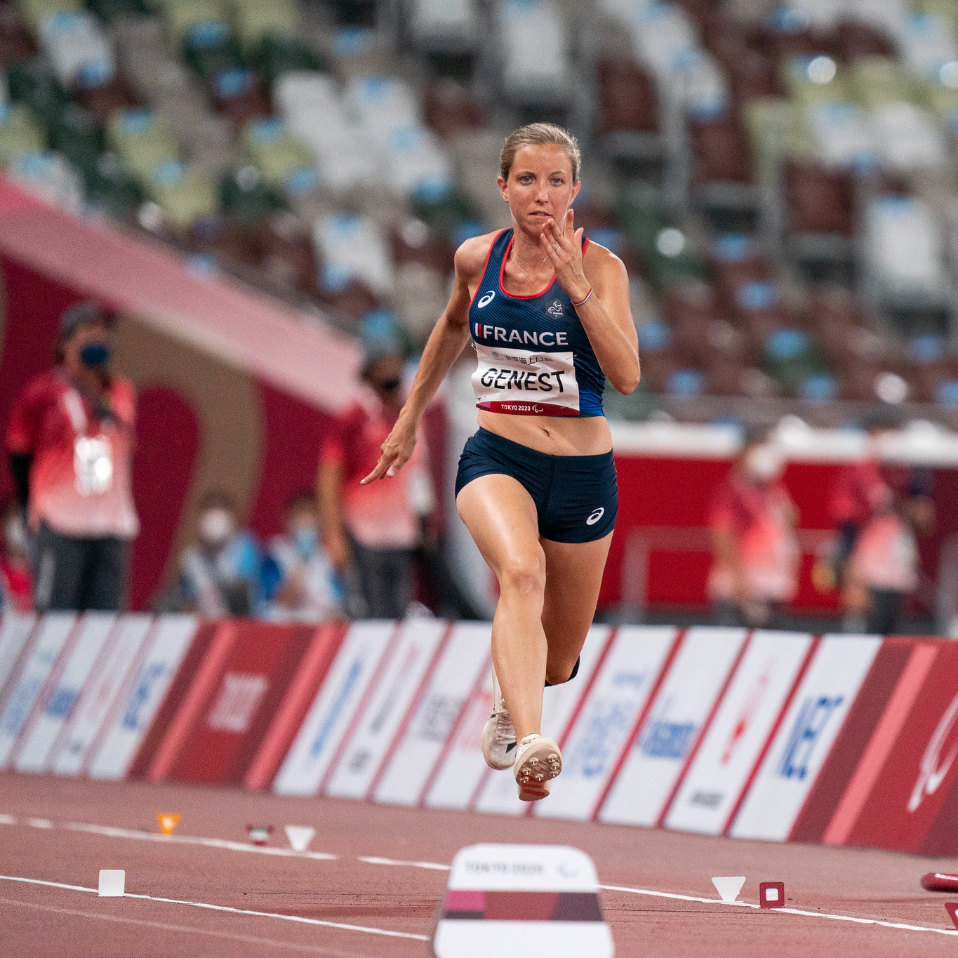 Manon Genest, athlète handisport française de l'équipe de France