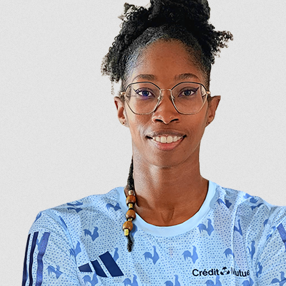 Marina Lasserre, athlète française de l'équipe de France