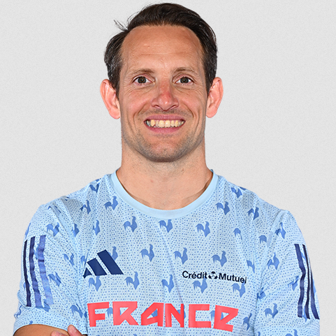 Renaud Lavillenie, athlète français de l'équipe de France