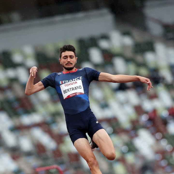 Valentin Bertrand, athlète handisport français de l'équipe de France