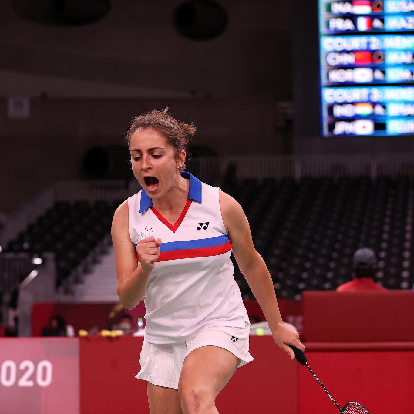 Faustine Noël, badiste française de l'équipe de France