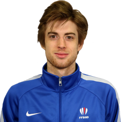 Lucas Corvée, badiste français de l'équipe de France