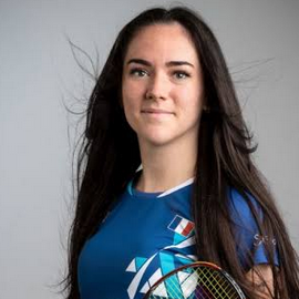 Romane Cloteaux-Foucault, badiste française de l'équipe de France