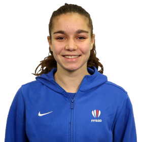 Yaëlle Hoyaux, badiste française de l'équipe de France