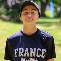 Cassandra Vigneau, baseballeuse de l'équipe de France