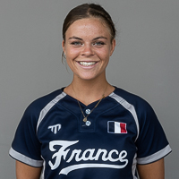 Emma Patry, baseballeuse de l'équipe de France