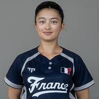Nahya Nguyen-Armengaud, baseballeuse de l'équipe de France