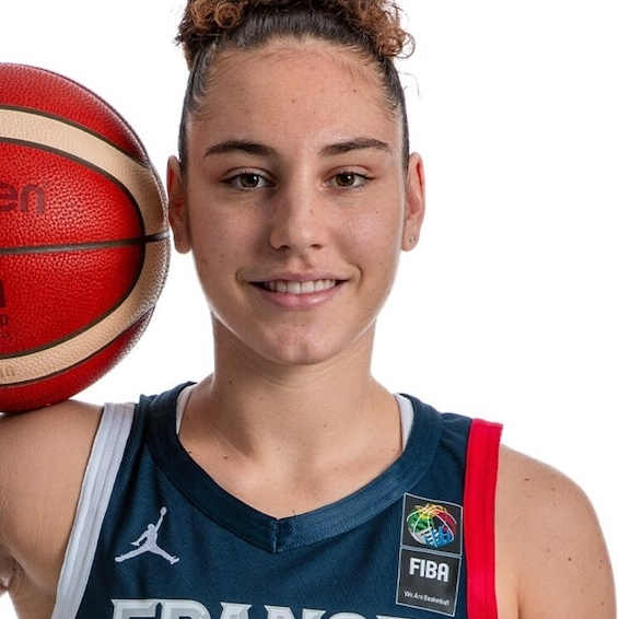 Carla Leite, basketteuse de l'équipe de France