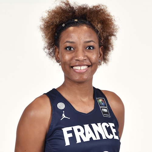 Diandra Tchatchouang, basketteuse de l'équipe de France