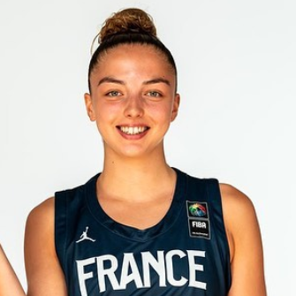 Elena Zemoura, basketteuse de l'équipe de France