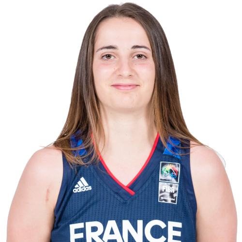 Lisa Berkani, basketteuse de l'équipe de France