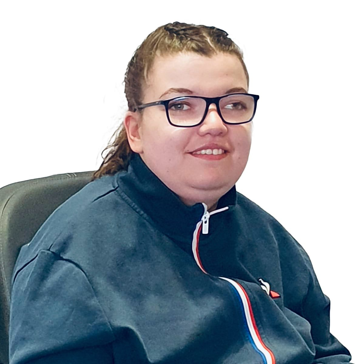 Aurélie Aubert, joueuse de boccia française de l'équipe de France