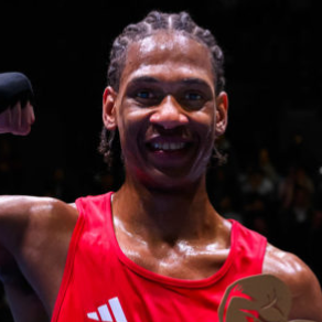 Yojerlin Cesar, boxeur français de l'équipe de France