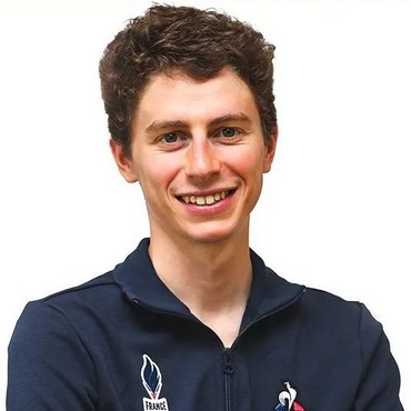 Oscar Nilsson-Julien, cycliste français de l'équipe de France