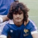 Didier Six, footballeur de l'équipe de France