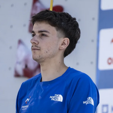 Jérôme Morel, grimpeur français de l'équipe de France