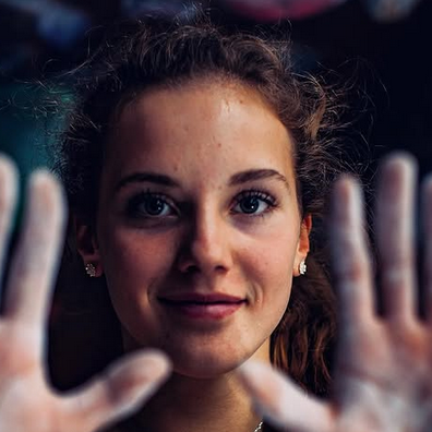 Naïlé Meignan, grimpeuse française de l'équipe de France