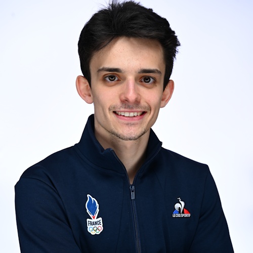 Sam Avezou, escaladeur français de l'équipe de France